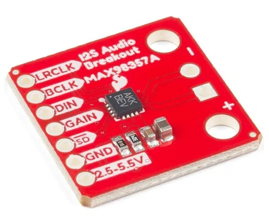 67-0422-64　SparkFun I2S Audio Breakout - MAX98357A　DEV-14809