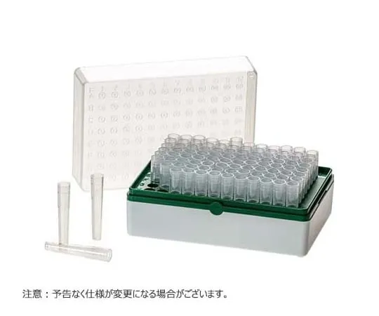 65-3847-45　BIOTUBE (TM) Rack with Single Tube, Green Sterilized, 10 pcs　T100-2G