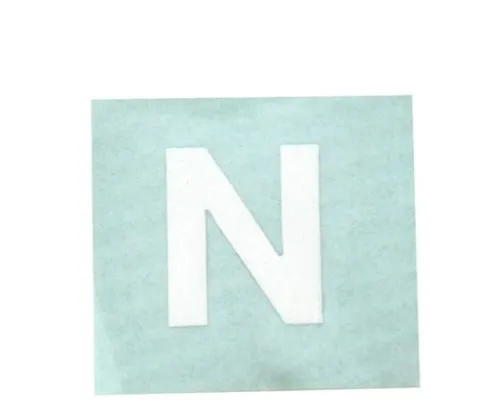 61-7397-55 字符印章N白色15毫米 CL15W-N