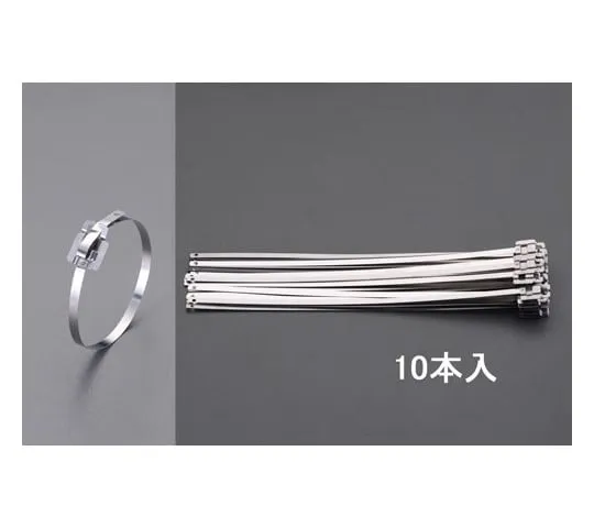 78-0150-01　［已停用］不锈钢绑带6.4×229mm ( 大直径:63mm) [10个]　EA463FF-2
