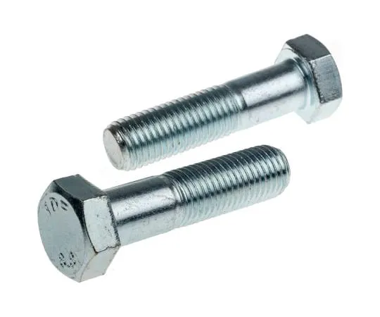 63-4599-33　透明钝化，锌钢六角螺栓，M 20 x 80 mm　279-997
