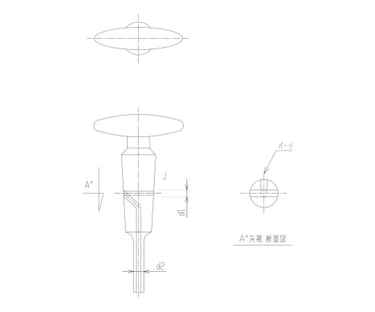 62-2089-82　［已停用］清洗封闭玻璃塞　2112-15