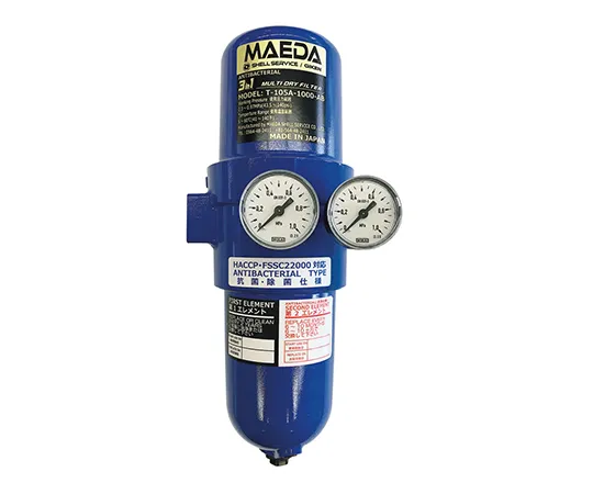 3-8394-01　压缩空气过滤器 (3-In-1多干过滤器) 300L/minRc1/4　T-103A-1000