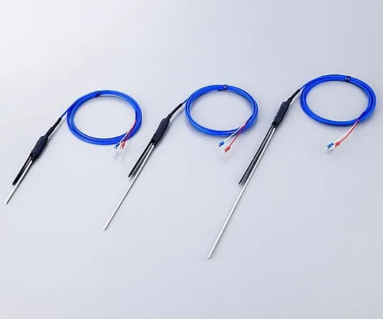 1-5723-01-56　K Thermocouple (sheath type, Teflon R-coated), φ3.6 x L 100, with English Calibration Certificate　FK100