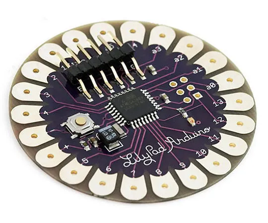 63-3121-07　［Discontinued］LilyPad Arduino 328 Main Board　DEV-09266