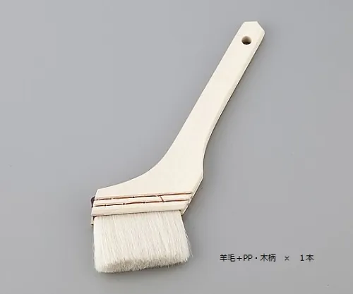 1-1642-61　［已停用］刷毛/绒毛，木柄30 mm 1盒 (11个)　626