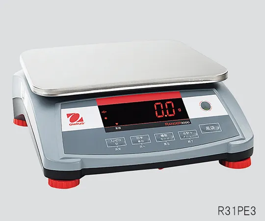 3-5127-01-20　Ranger Series Tabletop Scale 1.5 kg with Calibration Certificate　R31PE1502