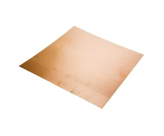 63-4651-34　铜实金属板，300 mm L, 300 mm W,厚度0.35 mm　680-959