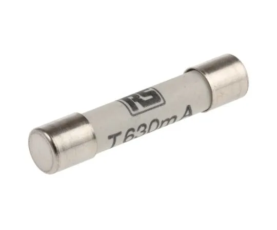 63-4618-47　RS PRO,630mA陶瓷墨盒保险丝，6.3 x 32 mm,速度T　414-409