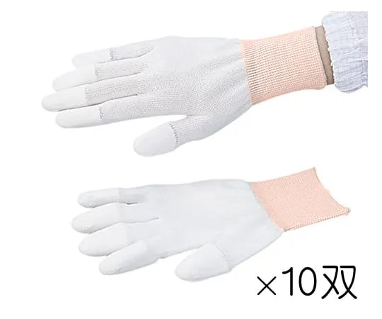 1-3914-05 ASPURE PU大衣清凉手套指尖大衣XS 10双
