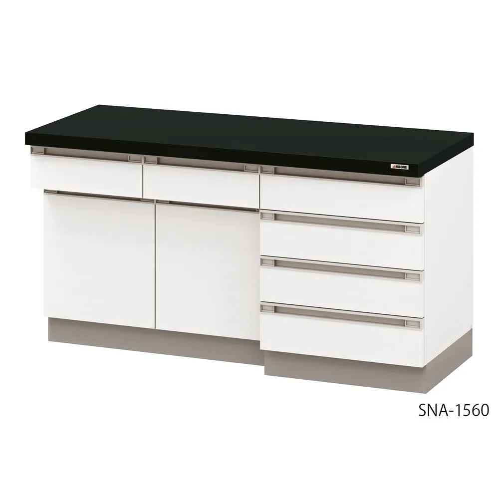 4-5564-01　Side Laboratory Table (Wooden Type, With Mark) 1200 x 600 x 800 mm　SNA-1260