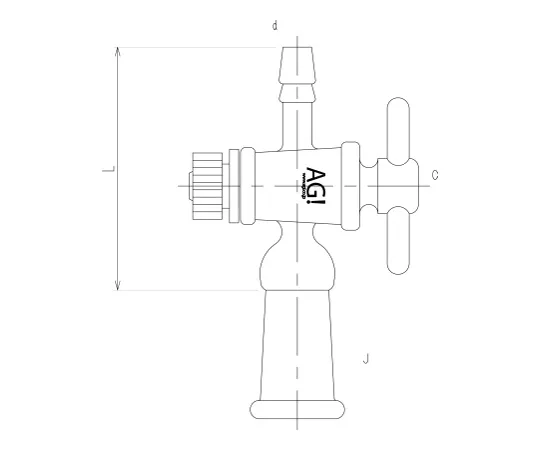 62-2093-01　带聚四氟乙烯套管的排气直管母管　2418-1L