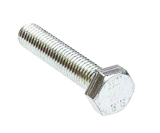 63-4639-81　镀锌透明钝化钢钉M 8×40 mm套螺钉　527-533