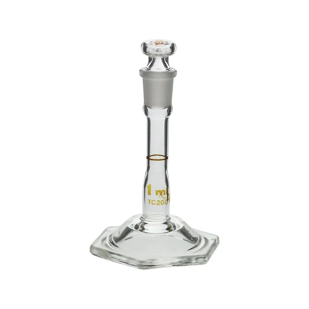64-6432-26-24　Micro Measuring Flask, Super Grade 1 mL, with JCSS Calibration Certificate　235-1