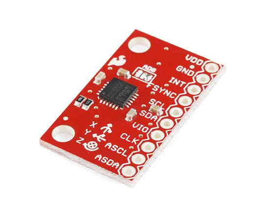 63-3035-63　SparkFun Triple Axis Accelerometer and Gyro Breakout - MPU-6050　SEN-11028