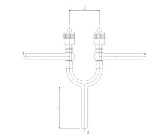 62-2091-84　高真空无油多瓣III芯棒材料:PTFE　2266-8