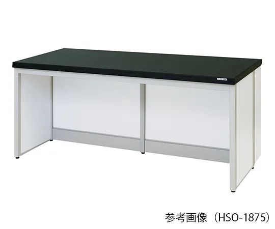 3-4490-11　侧面实验室工作台 (框架类型) 600 x 900 x 800 mm　HSO-690