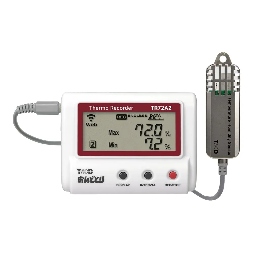 4-1098-11　Temperature and Humidity Data Logger Ondotori (Wireless LAN)　TR72A2-S