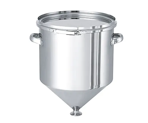 61-0749-49　料斗式不锈钢密封容器手持式HT-CTL-24L型硅胶包装10L　HT-CTL-24