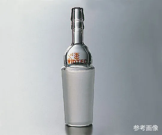 3-9477-01　排气管直管 (橡胶尖端止动器) 透明滑动　1690-01-2