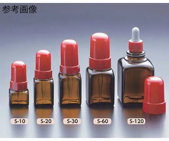 61-0153-09　吸水管瓶S-10Amber-Si24　-