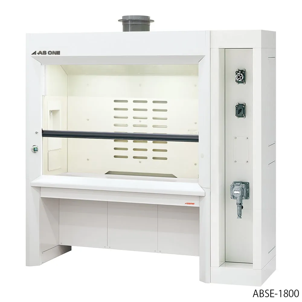 3-8046-11　Fume Hood (Type with Explosion-Proof Unit) Deep 1650 x 980 x 2250 mm　ABDE-1200