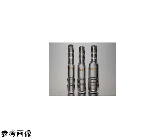 65-6842-43　Different Diameter Tube (With Rubber Stopper) φ8→φ10 70 L　2054-01