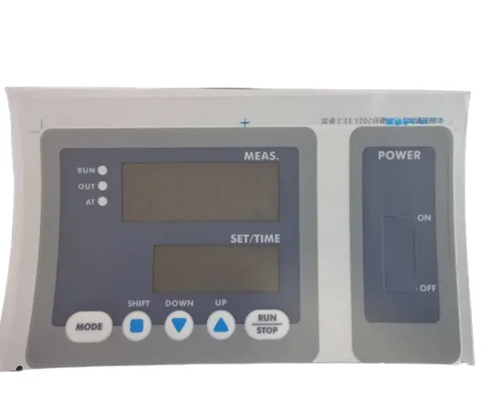3-572-01-80　Instrument Dryer FKK_EKK Series Common Operation Panel Sheet