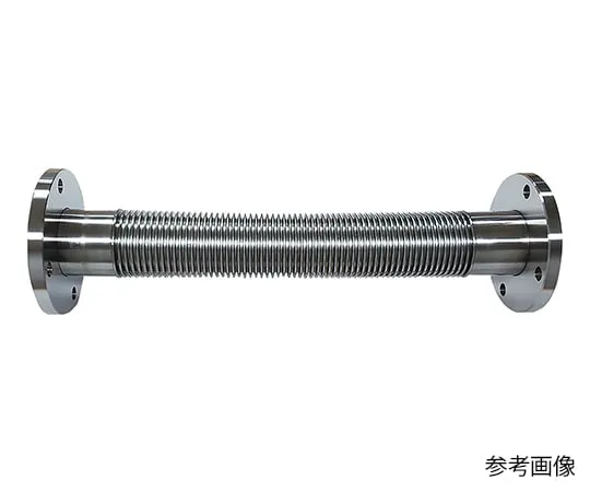 3-8092-01　柔性真空管 (JIS法兰)　VFP3025X500