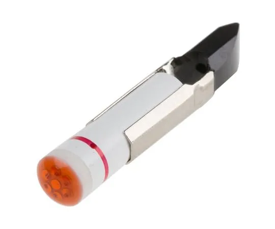 63-4586-94　LED反射器灯泡，电话幻灯片，红色，多芯片，5.5毫米直径，28V直流电。　210-298