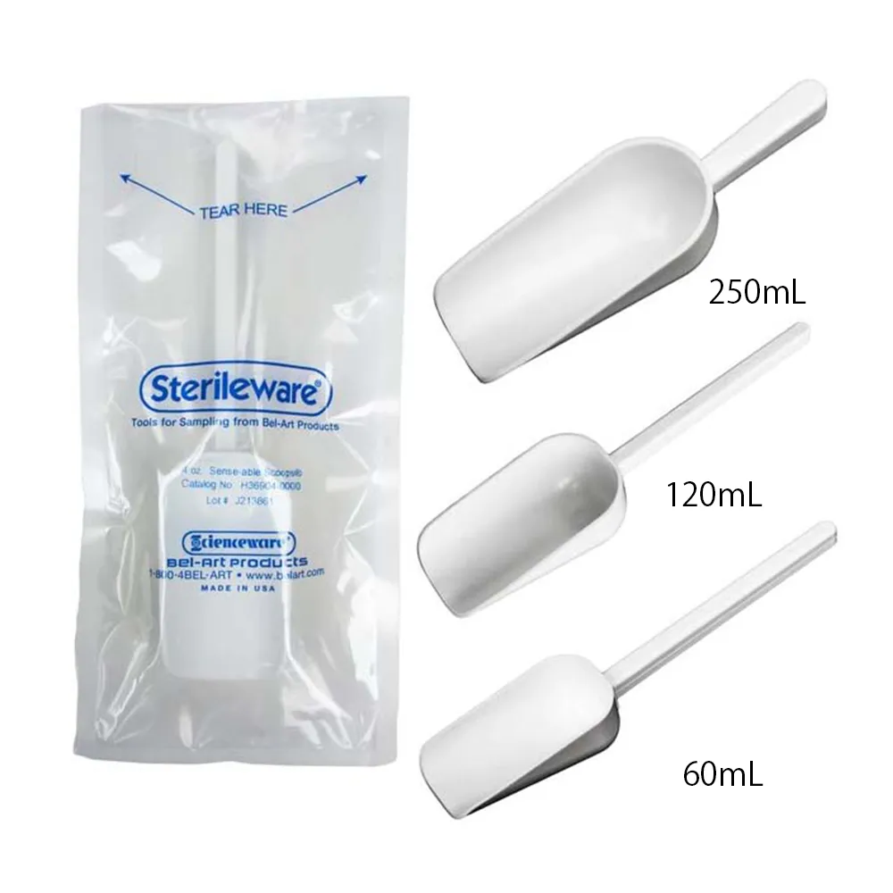 4-2037-11　一次性消毒勺60mL1盒 (1瓶/袋×100袋)　14-241-10A