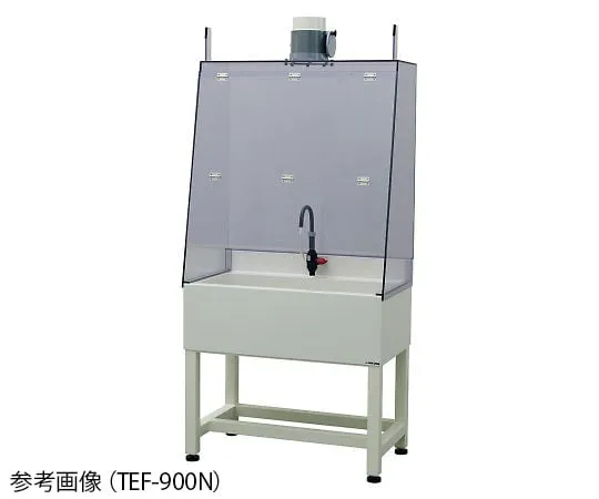 4-3316-01　Tabletop Hood For Sink (for PVC Sink/AIIP) without Beaker 616 x 500 x 1228 mm　TEF-600N