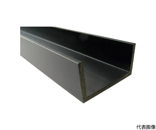 64-5009-01　Aluminum Channel 60 x 30 x 3.0 Black 4 m　FE110K