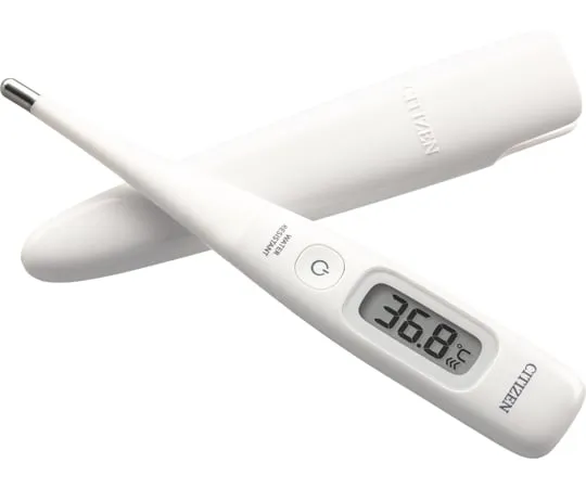 65-9032-20　Electronic Thermometer 15 Seconds Predictive/Actual Measurement Waterproof Flexible Type　CTE707-E