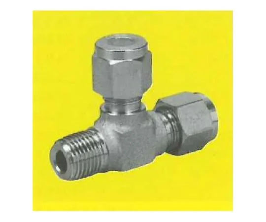 62-7089-77　聚四氟乙烯防静电涂层不锈钢SUS316USL服务钢联 (毫米) 3φxPT 1/8 5件包裹00N-067-0100N-069-01　00N-069-01