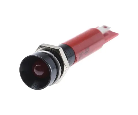 63-4586-13　RS PRO红色闪烁LED指示灯，24 V直流，8毫米安装孔尺寸，焊点终止　207-668