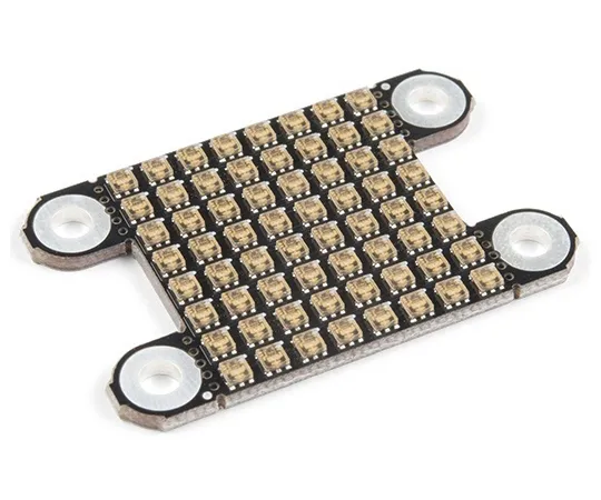 67-0421-28　［Discontinued］SparkFun LuMini LED Matrix - 8x8 (64×APA102-2020)　COM-15047