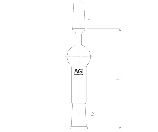 65-1838-16　钙管I型125 mm带接头　2378-1M