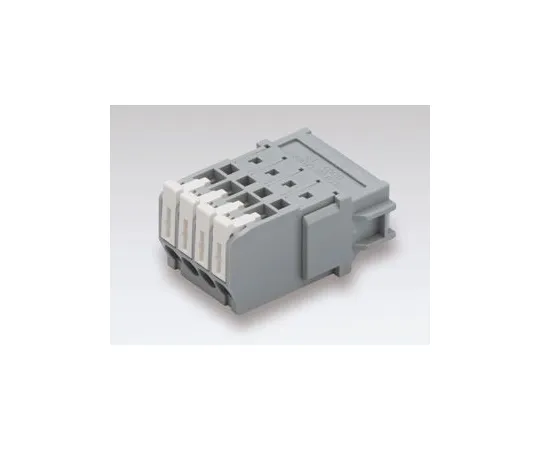 63-3033-73　Screwless Terminal Block Receptacle DC 300 V -5 A2 pole　SL-4000-AJ-2PGY