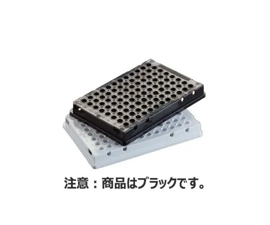 65-3849-70　PCR Plate 96 Well Full Skirt 0.2 ml Black 100 Sheets　T324-96SKK