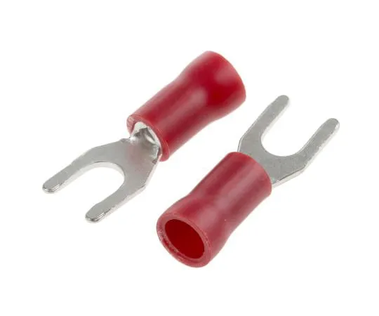 63-4641-35　RS PRO绝缘压痕铁锹连接器，0.5mm2至1.5mm2,22AWG至16AWG,M3.5柱尺寸乙烯基，红色　534-272