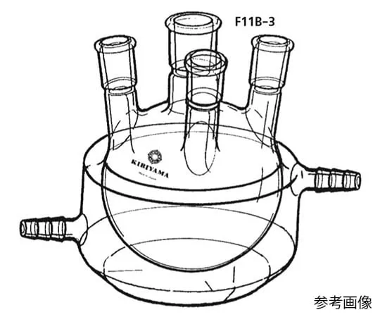 63-4256-93　四颈套瓶300mL　F11B-3-1