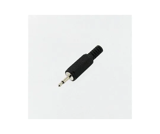 63-3100-67　2.5 phi mono Plug with black cable guard　WTN03F1065P2