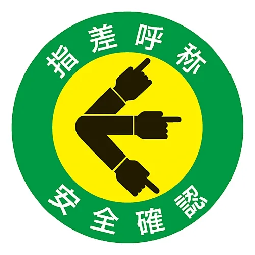 61-3421-50 指向和呼叫贴纸指向和呼叫安全确认指向A 204001