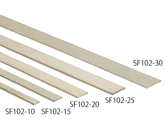 3-7972-01　不锈钢板 (SUS304不锈钢) 10×1000 mm厚2 mm　SF102-10