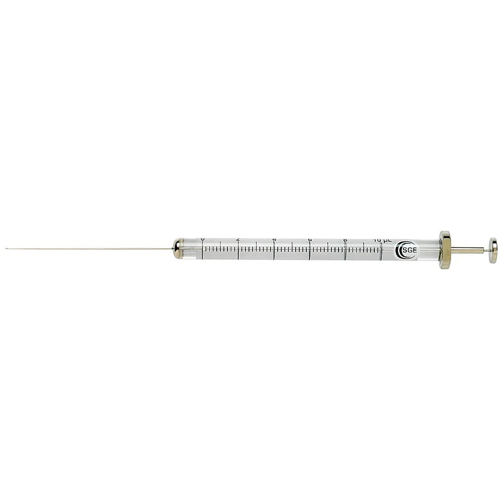 65-3694-85　On-Column Syringe/Gas-Tight Syringe 10 μL 002500 with Replacement Needle Type Calibration Certificate　002500CAL