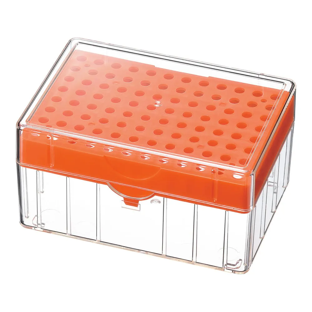 2-5063-27　Rack for Friend Tip, for 0.1~10 μL, 5 pcs　0K-ETS-10UTRK