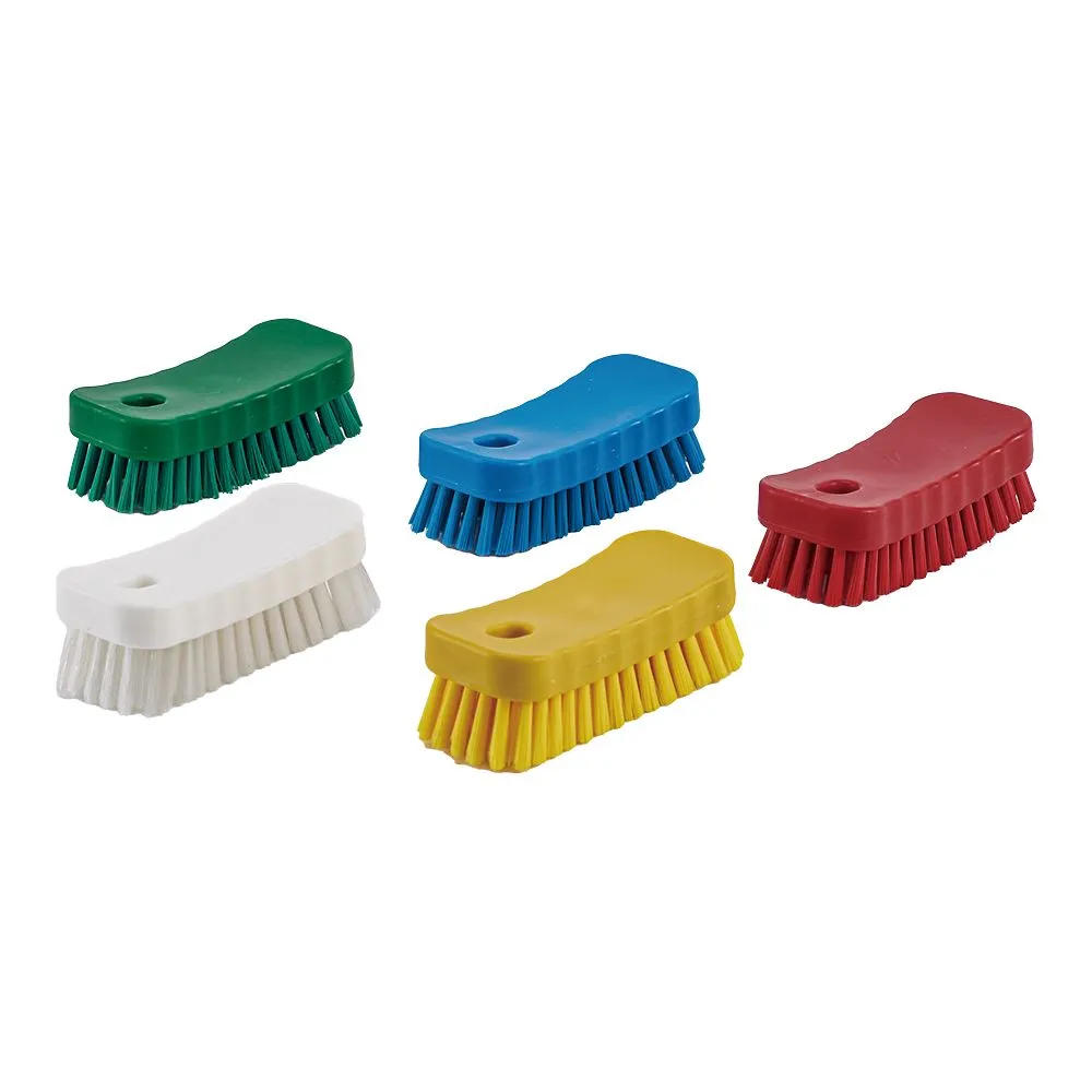 51-0195-01　Nail Brush Green 130 x 50 mm 1 piece
