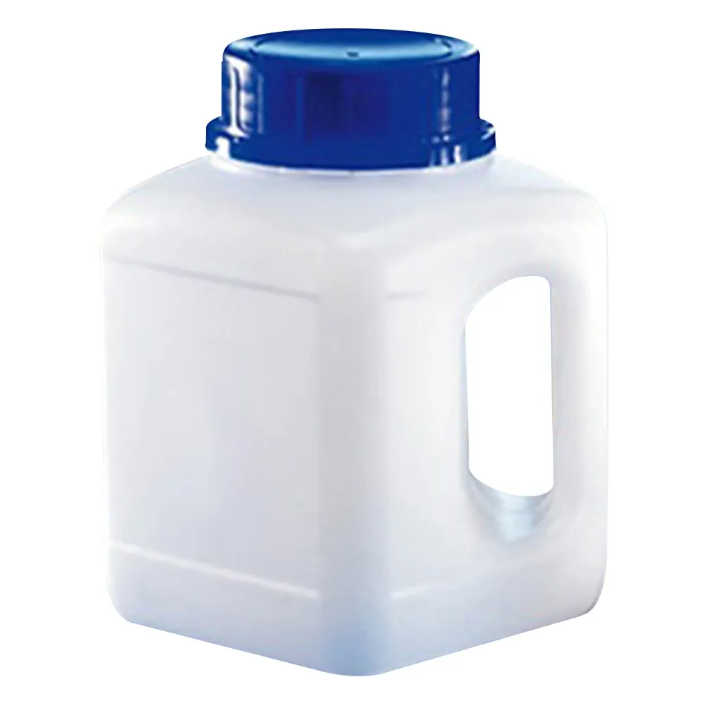 3-6865-01　带把手的大口方瓶2300mL (瓶盖另售)　2000083981