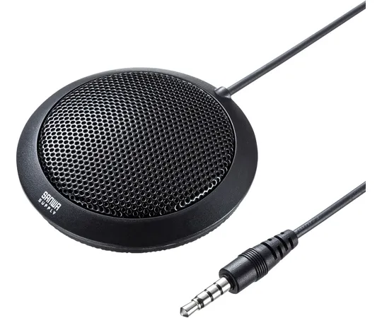 67-9323-50　PC flat microphone　MM-MCF02BK